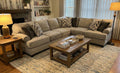 10187 Clariemont Putty sectional by Simmons
