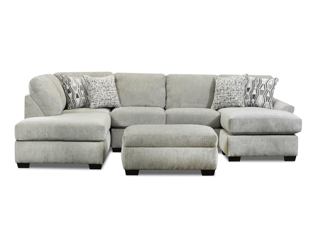 110 embrace platinum oversized sectional