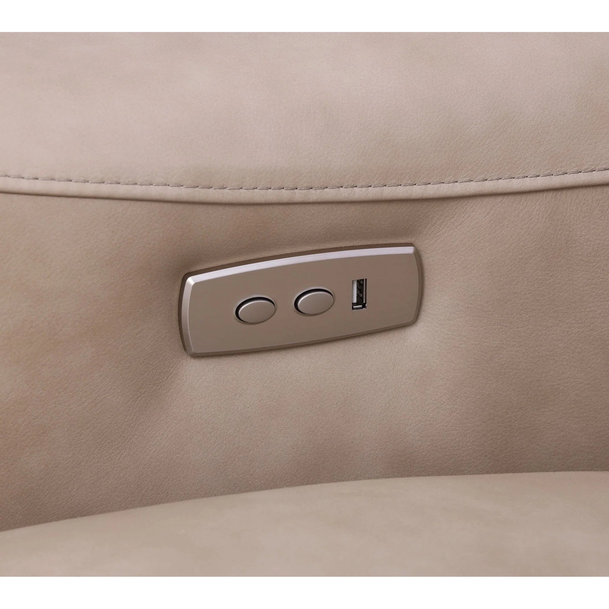 S2025 Innova Recliner Sectional - Camel, Beige or grey