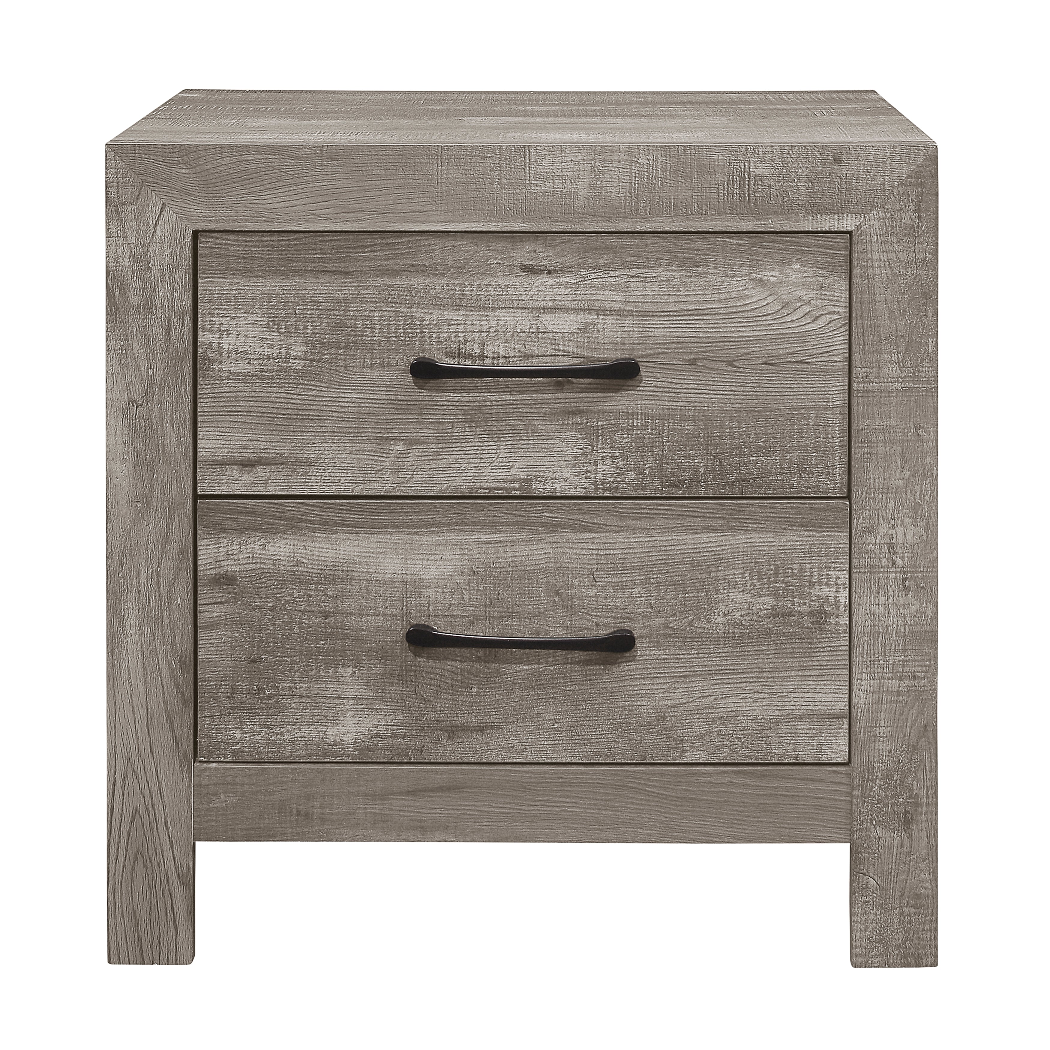 1534 Rustic Gray Bedroom Set