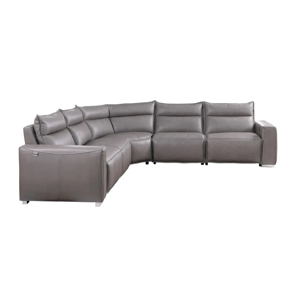 S2025 Innova Recliner Sectional - Camel, Beige or grey