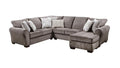 1657 Harlow Ash sectional by Simmons