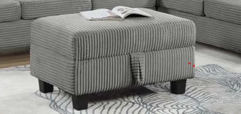 sh3223grc-3SC 2PC REVERSIBLE SECTIONAL, Grey CORDUROY