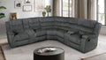 S3672 Calantha Power Reclining Sectional - Grey, Black or Cream