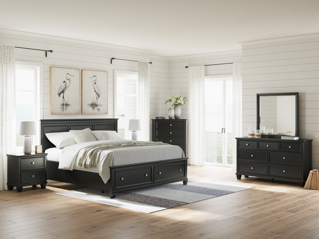 Ashley Lanolee B687 5pc Black