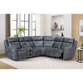 Romi S7900 Reclining Sectional Sofa - Grey or Brown