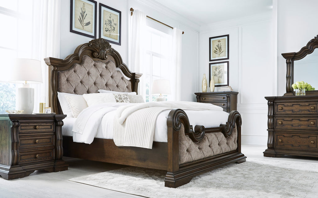Ashley Malee B947 King 5pc bedroom set  Dark Brown