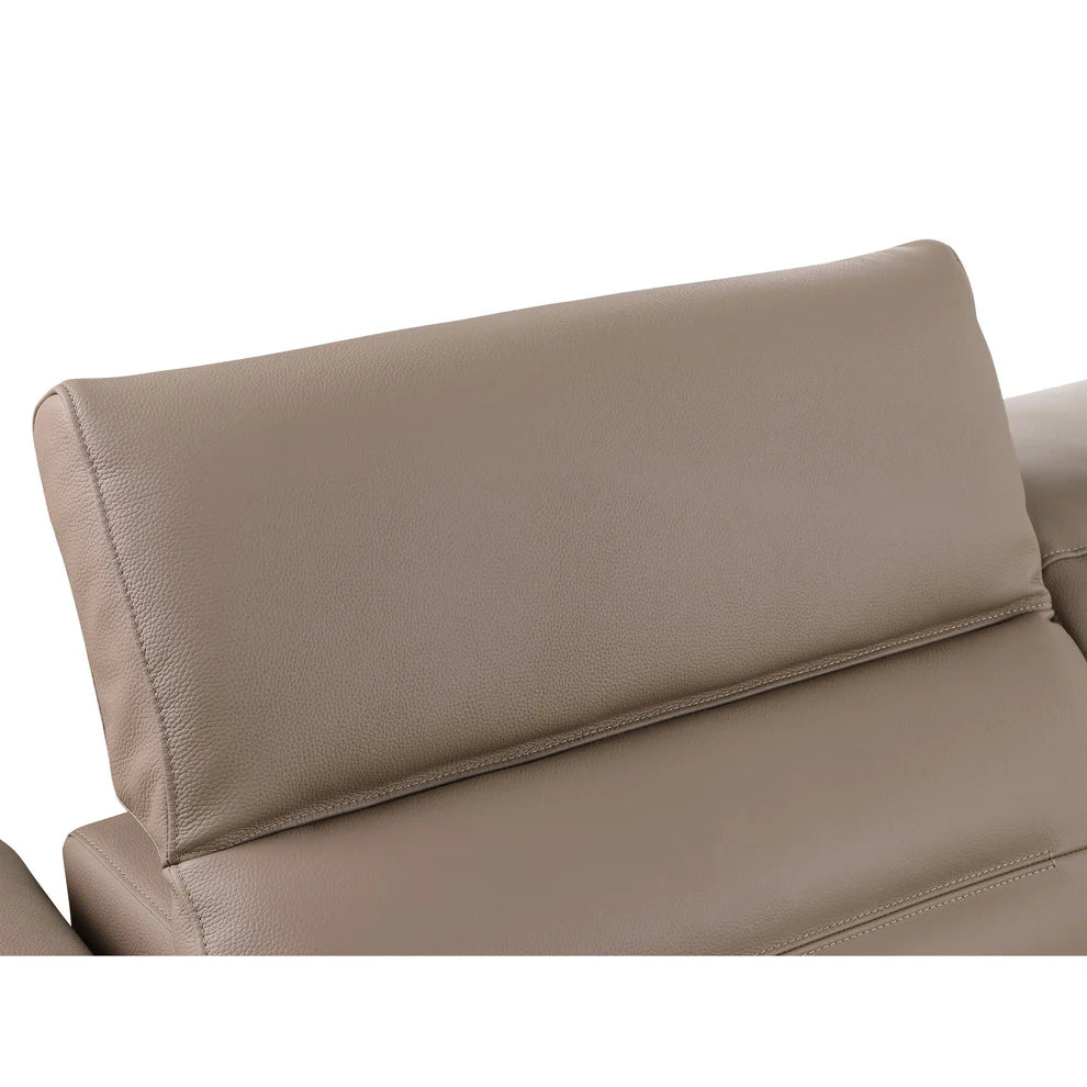 Nexus MI‑1260 Power Reclining Sectional Sofa - White, Light Blue or Brown