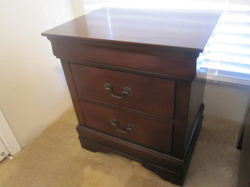 2147 Cherry Sleigh bedroom set Bedroom Set