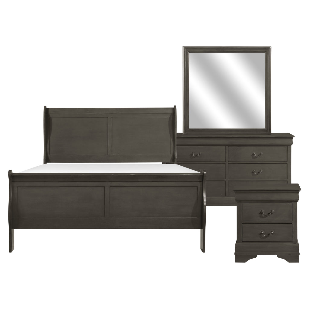 2147sg Mayville Gray Bedroom Set