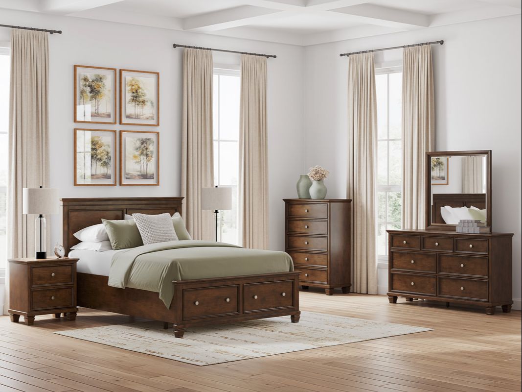 Ashley Danabrin B685 5pc bedroom set Brown