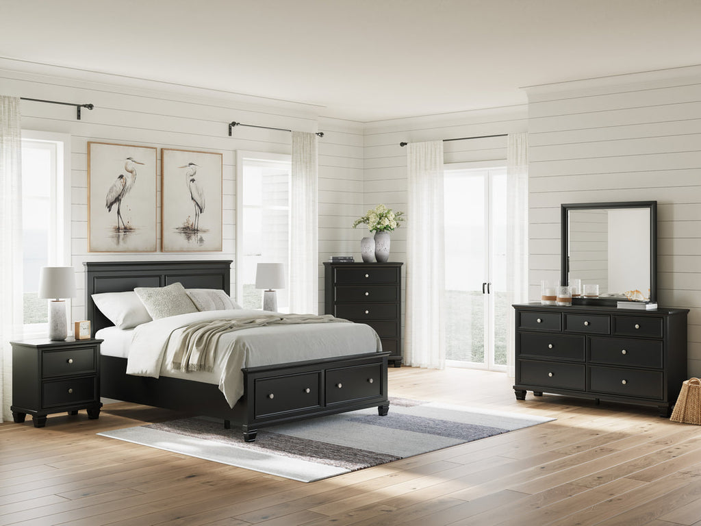 Ashley Lanolee B687 5pc Black