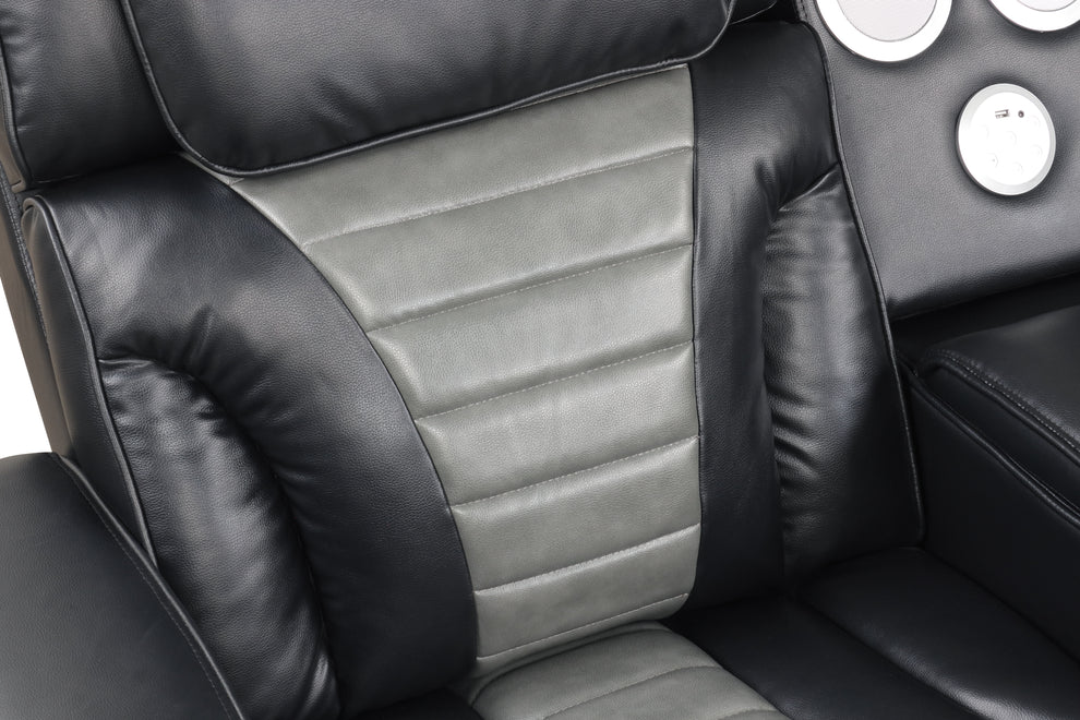 S4201 Robin Power Recliner - Grey or Black