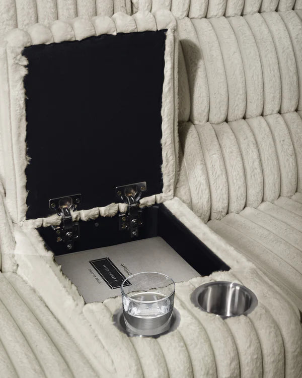 S3672 Calantha Power Reclining Sectional - Grey, Black or Cream