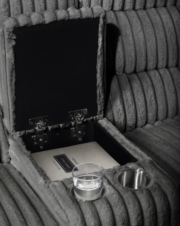 S3672 Calantha Power Reclining Sectional - Grey, Black or Cream