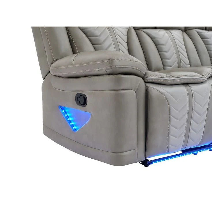 Innova S2025 Power Recliner Sectional - Grey or Black