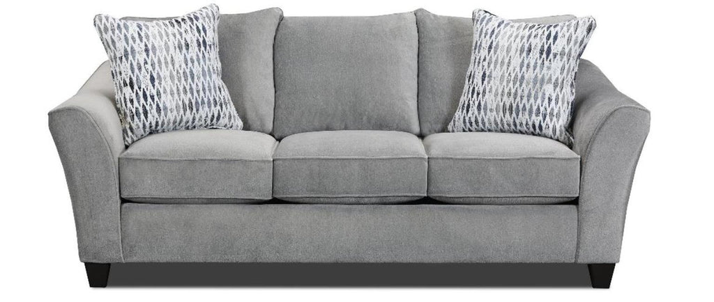 4550 Charity Platinum Sofa and loveseat