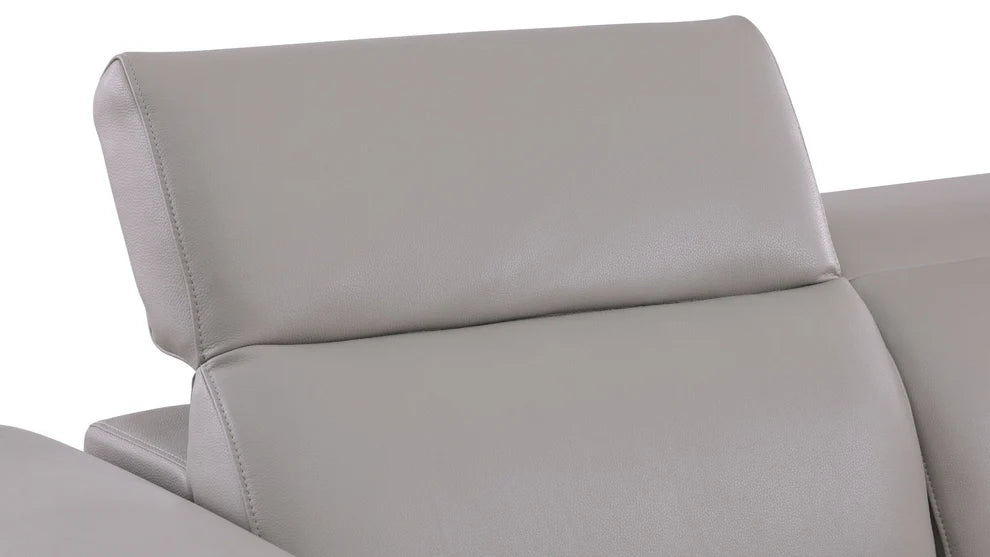 Lucca MI-1112 6-Piece Sectional Sofa - Light Grey