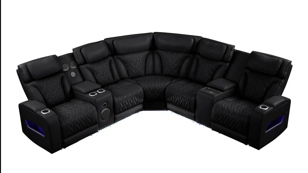 Skyline S2024 Recliner Sofa - Caramel, Black or Sand