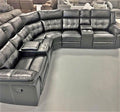 Jacob2 Black - Reclining Sectional