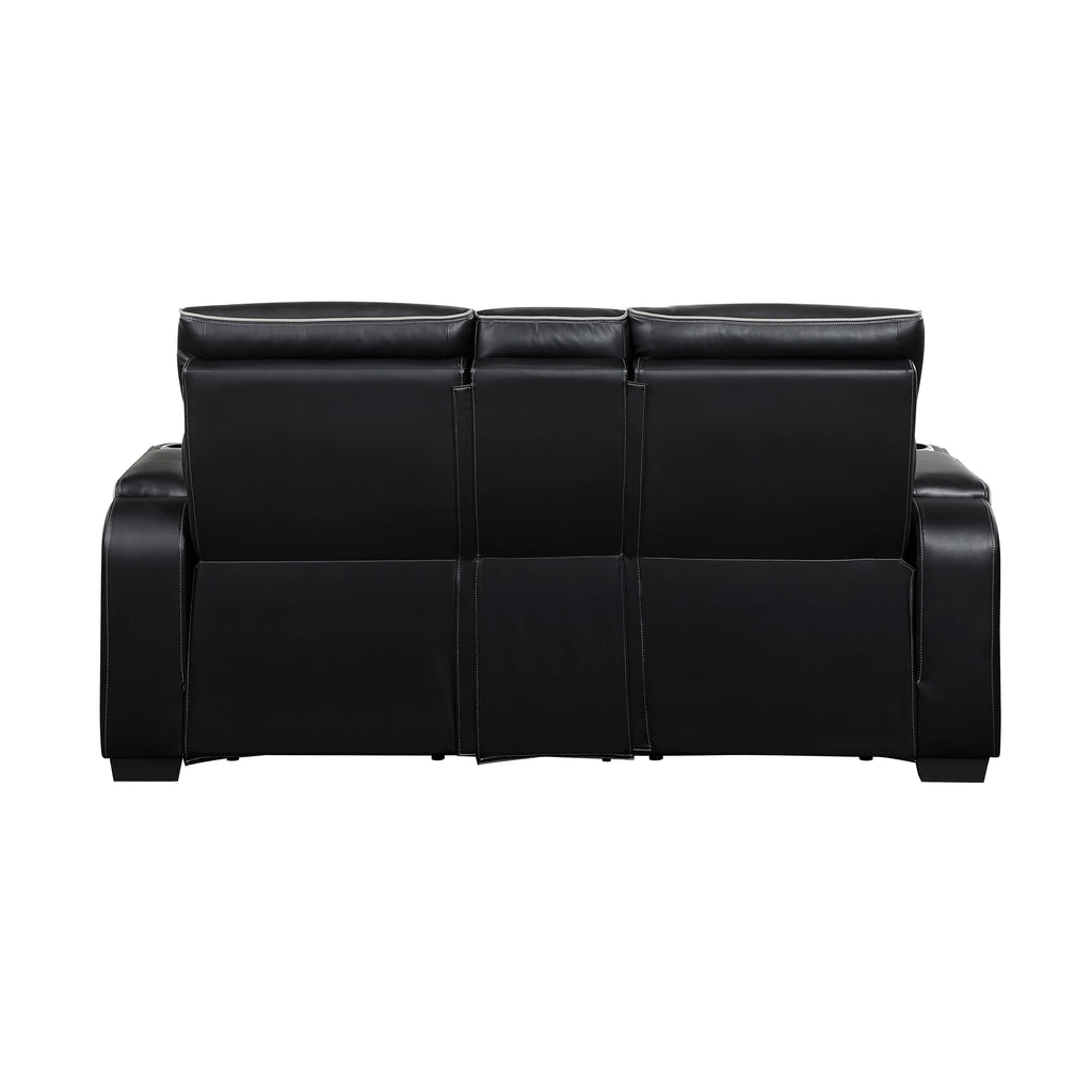 Black Power Reclining 2‑Pc Set