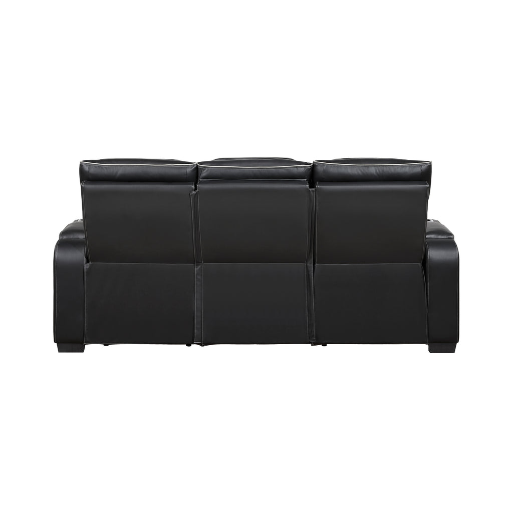 Black Power Reclining 2‑Pc Set