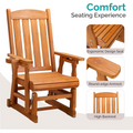 38634594 Outdoor Glider Chair Natural