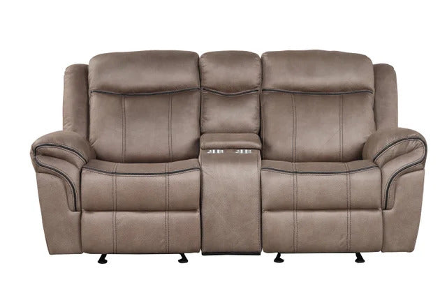 Andres Brown 3‑Piece Reclining Sofa Set