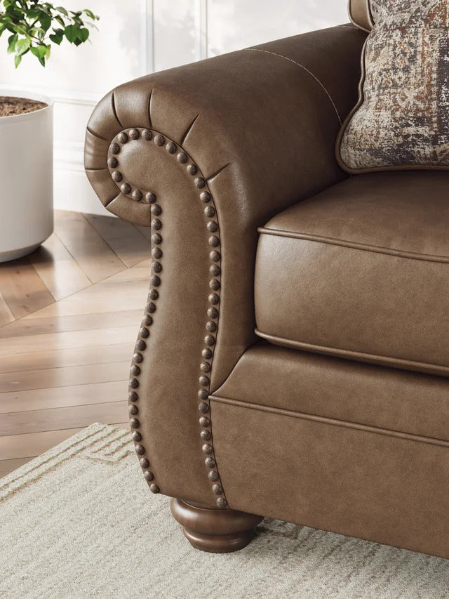 Ashley Shadsburne earth Sofa & Loveseat Set