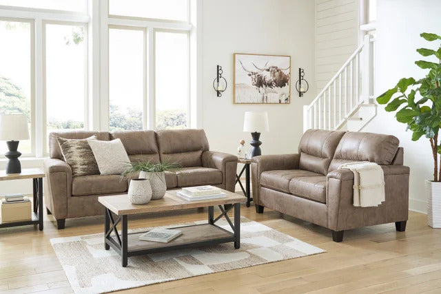 Ashley Navi Sofa & Loveseat Set