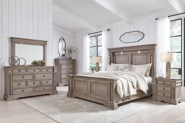 B916 Ashley Blairhurst Light Grayish Brown Bedroom Set