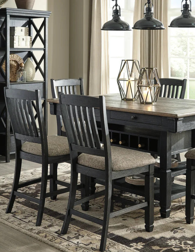 Ashley Tyler Creek 7‑Piece Dining Table and Chairs Set