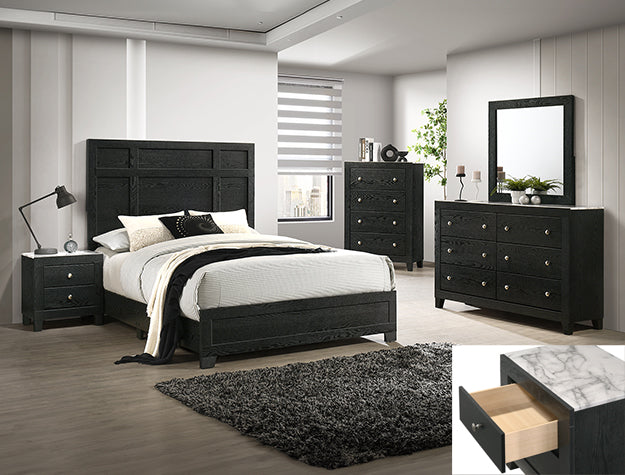 B4511 Cadence Black Bedroom Set