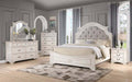 B6000 Antique white elegant bedroom Set
