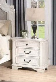 B6000 Antique white elegant bedroom Set