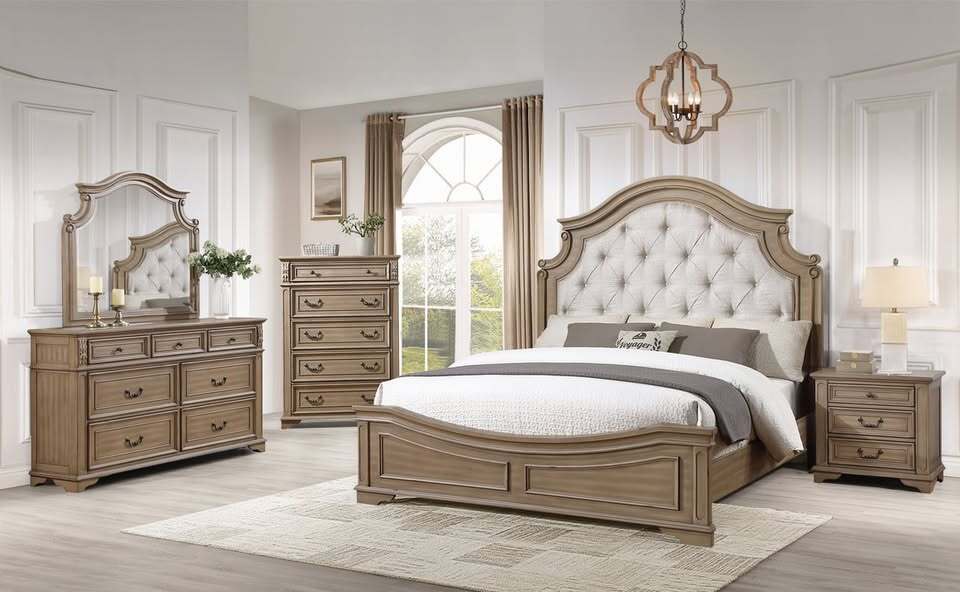 B6030 Traditional and Elegant Bedroom Set
