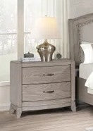 B8000 5‑Piece contemporary light gray Bedroom Set