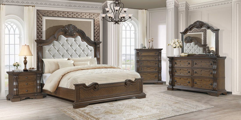B9000 Classic elegant wooden Bedroom Set