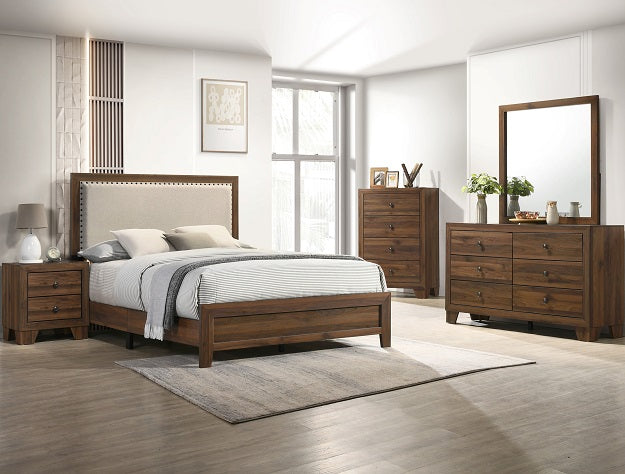 B9255 Millie Brown Cherry Bedroom Set
