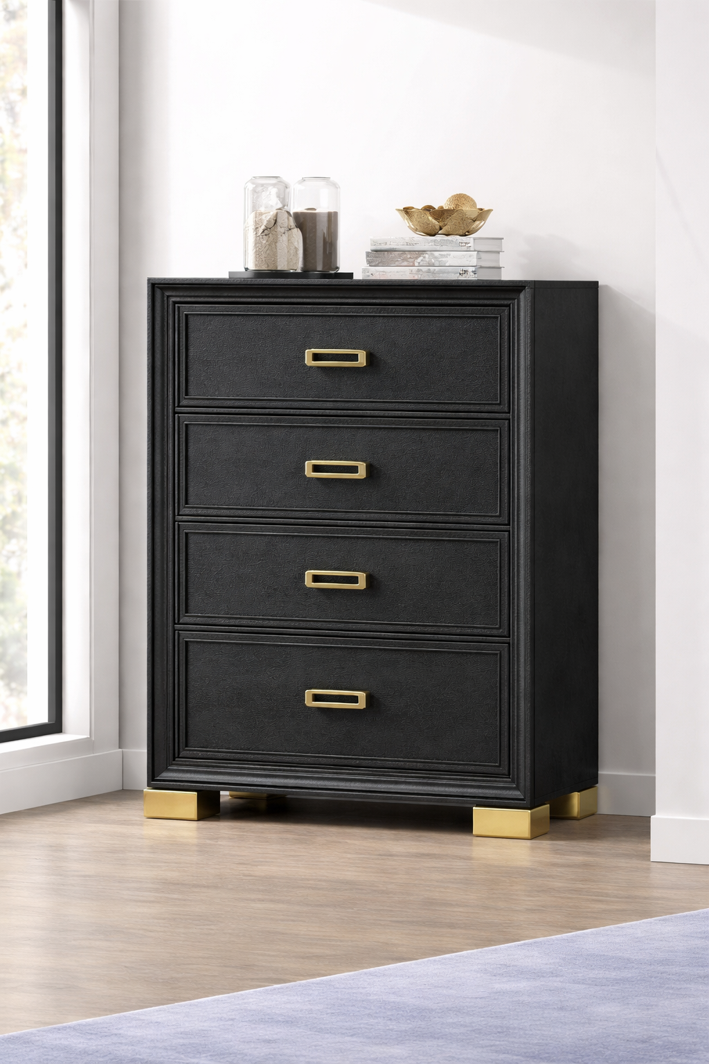 B9290 Pepe Contemporary Upholstered Bedroom Collection