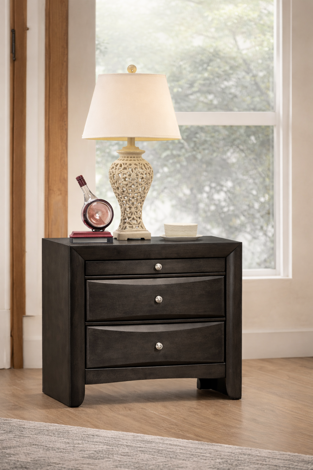 B4275 Emily Grey Bedroom Group Set