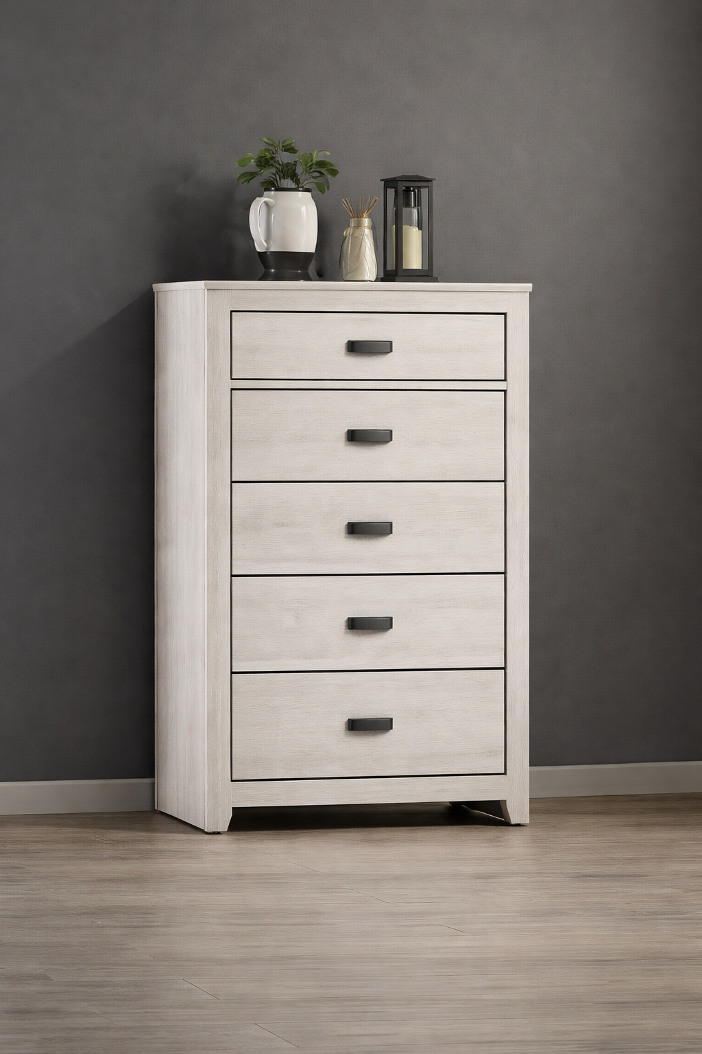 B6810 Carter White 7-Piece Queen Bedroom Set