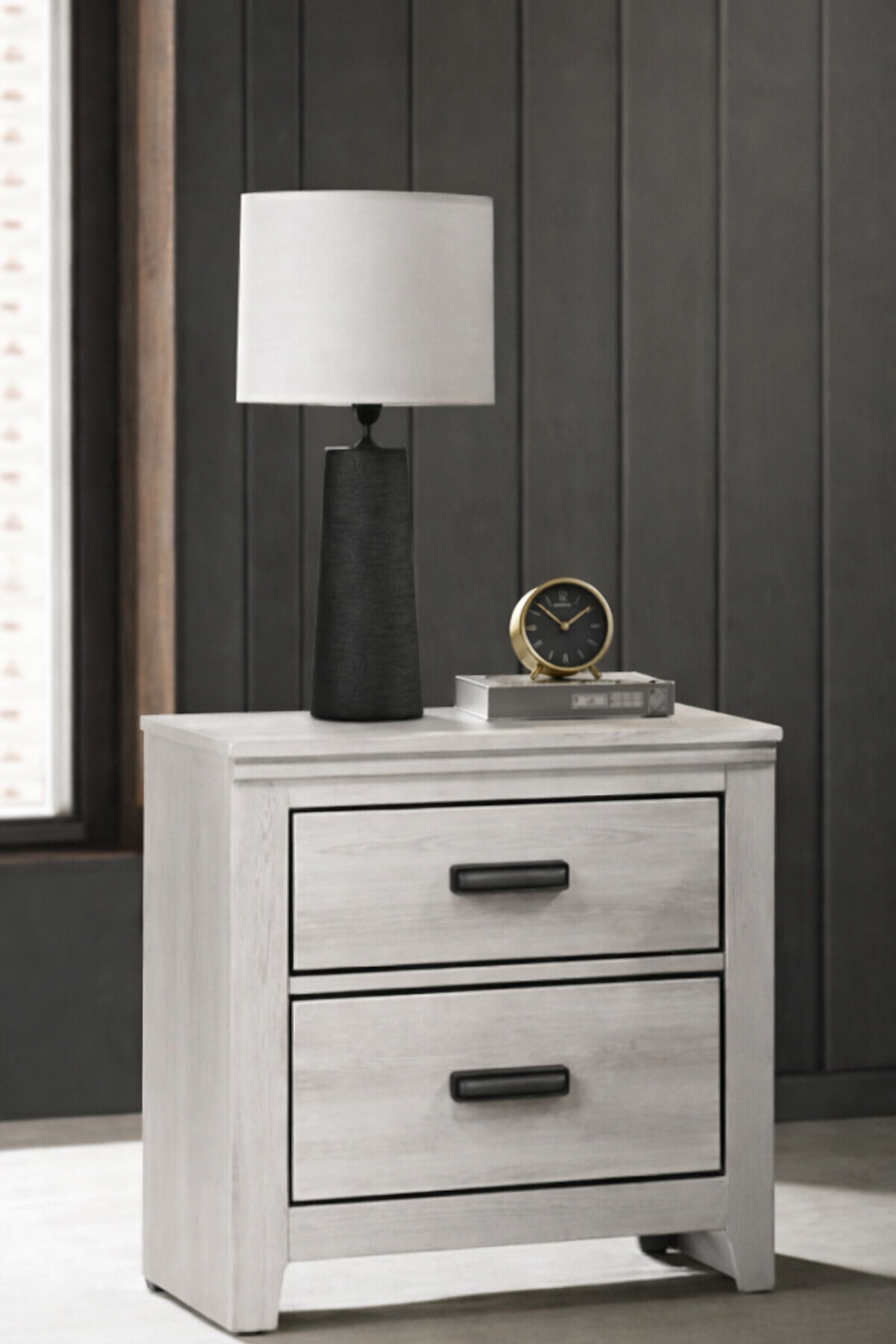 B6810 Carter White 7-Piece Queen Bedroom Set