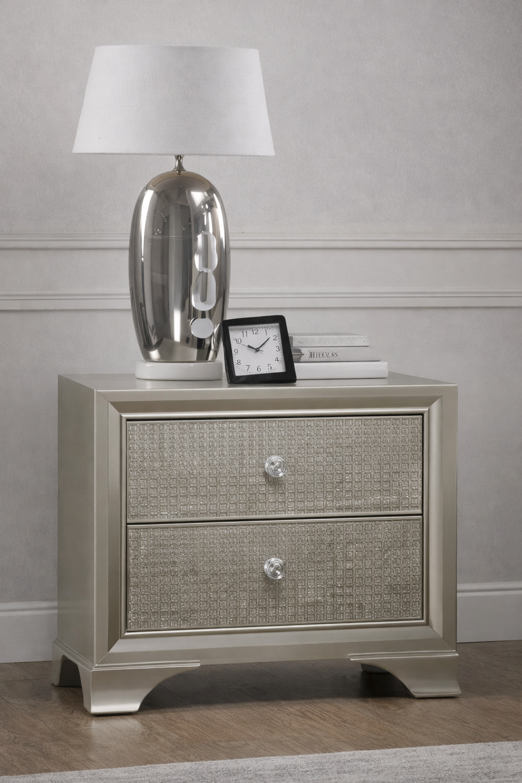 B4300 Lyssa Champagne Bedroom Group