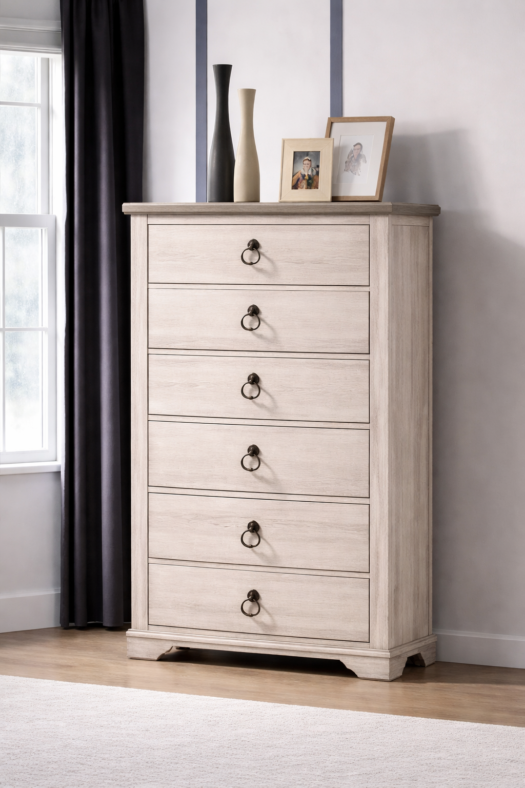 B3050 Patterson Driftwood Panel Bedroom Set