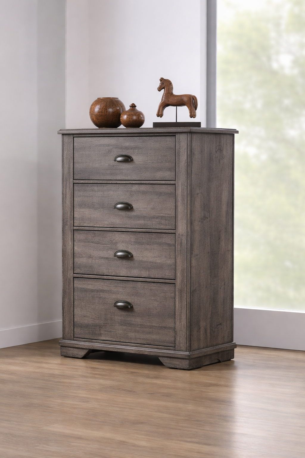 B8100 Coralee Grey Bedroom Set