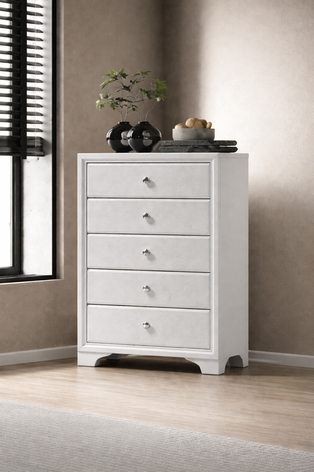 B4312 Lyssa Oat/Frost Bedroom Set