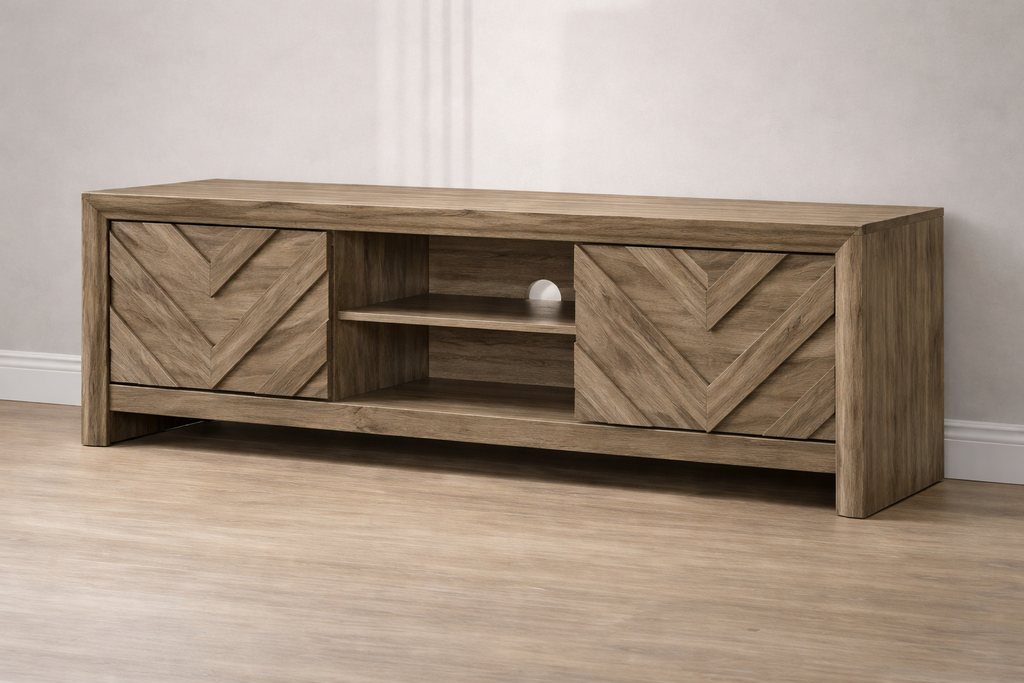 B9332 Light Brown Rustic Panel Group Bedroom Set