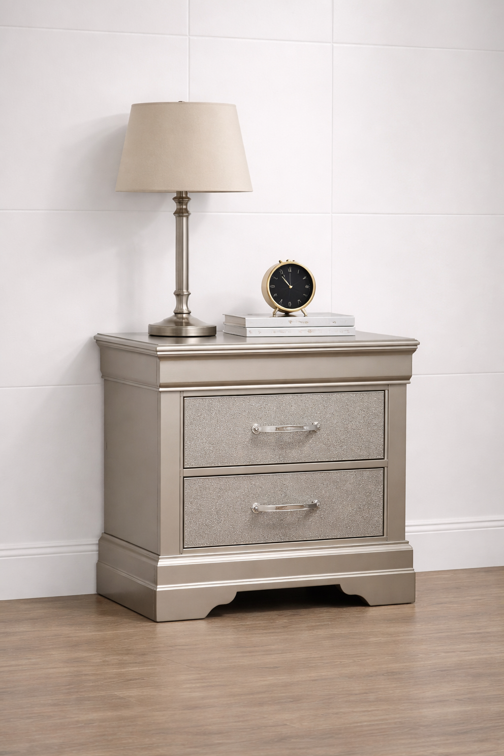 B6910 Amalia Silver Bedroom Set