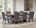 Dining Table + 8 Chair Set